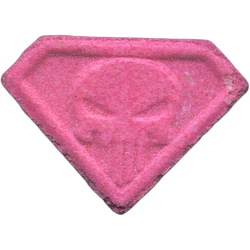 Pil Punisher — MDMA 205mg — Madrid, Spanje