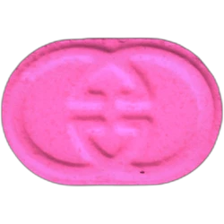 Pil Gucci — MDMA 132mg — Barcelona, Spanje