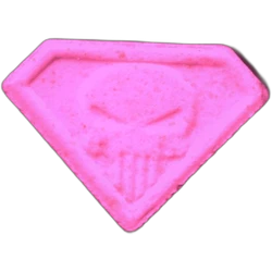 Pil Punisher — MDMA 150mg — Barcelona, Spanje