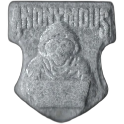 Pil Anonymous — MDMA 241mg; Caffeine 1% — Barcelona, Spanje