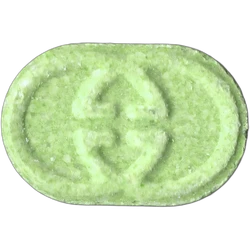 Pil Gucci — MDMA 213mg — Madrid, Spanje