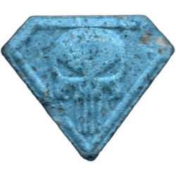 Pil Punisher — MDMA 174mg — Barcelona, Spanje