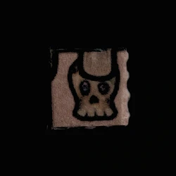 Pil Skull — LSD 26µg; iso-LSD 18µg — Orne (61), Frankrijk