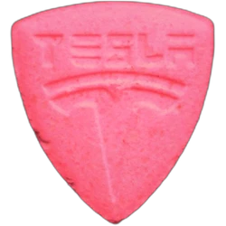 Pil Tesla — MDMA 142mg — Barcelona, Spanje