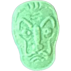 Pil La Casa De Papel — MDMA 128mg; Caffeine 178mg — Valencia, Spanje