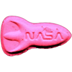 Pil NASA — 2C-B 13mg; 2C-H; Synthesis impurity — Barcelona, Spanje