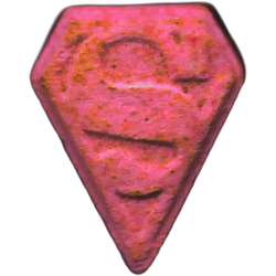 Pil Superman — MDMA 69mg — Madrid, Spanje