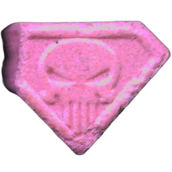 Pil Punisher — MDMA 214mg — Madrid, Spanje