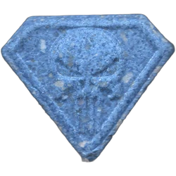 Pil Punisher — MDMA 187mg — Madrid, Spanje