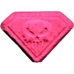Pil Punisher — MDMA 156mg — Barcelona, Spanje