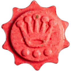 Pil Rolex — MDMA 148mg — Marseille, Frankrijk