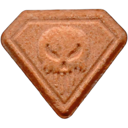 Pil Punisher — MDMA 158mg — Madrid, Spanje