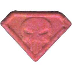 Pil Punisher — MDMA 211mg — Madrid, Spanje