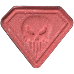 Pil Punisher — MDMA 158mg — Madrid, Spanje