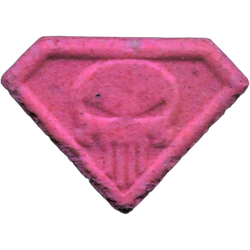 Pil Punisher — MDMA 233mg — Madrid, Spanje