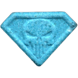 Pil Punisher — MDMA 74mg — Barcelona, Spanje