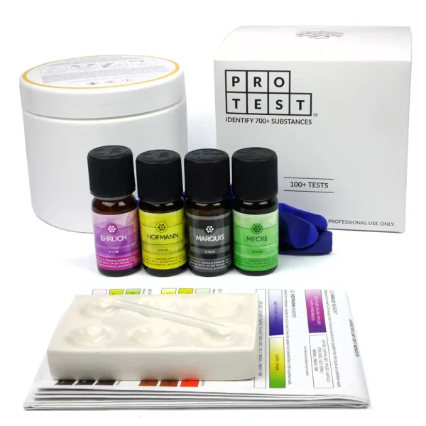 LSD- en DMT-test met Ehrlich, Hofmann, Marquis, Mecke