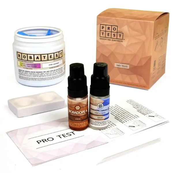 Herbruikbare Robadope-reagenstestkit