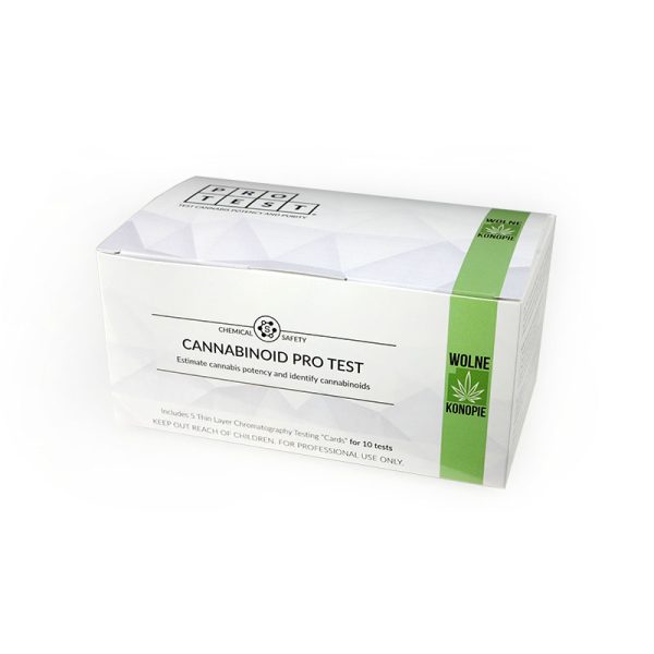 Doos van de cannabinoïdentestkit