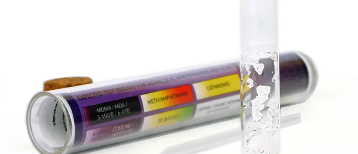 Reagenstest voor eenmalig gebruik voor MDMA