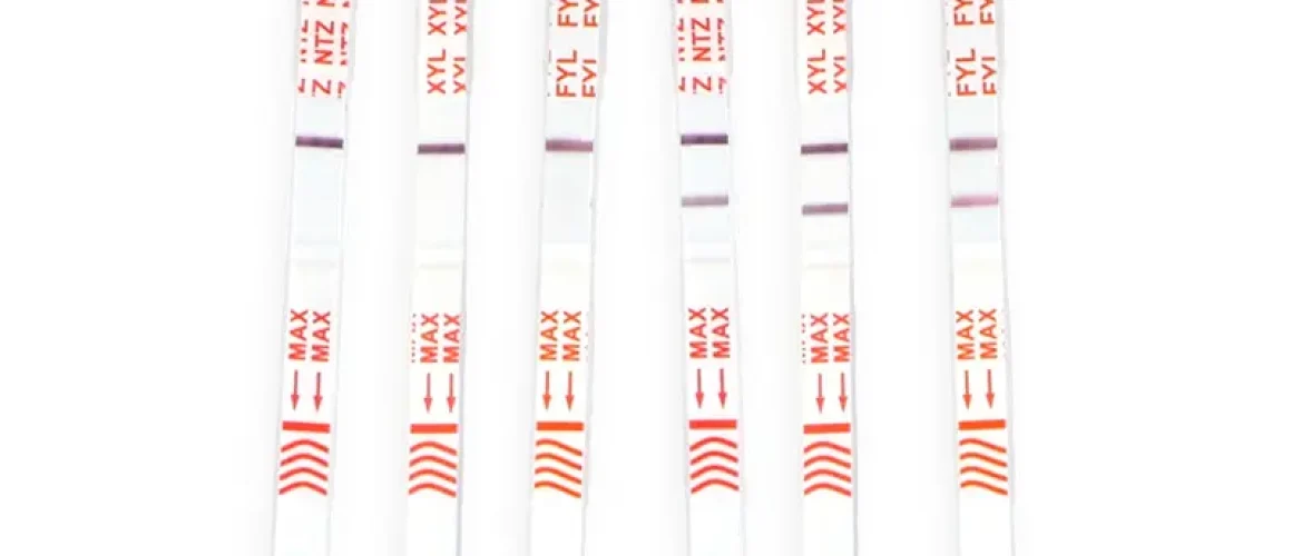 Teststrips voor fentanyl, nitazenen en xylazine (identificatie)