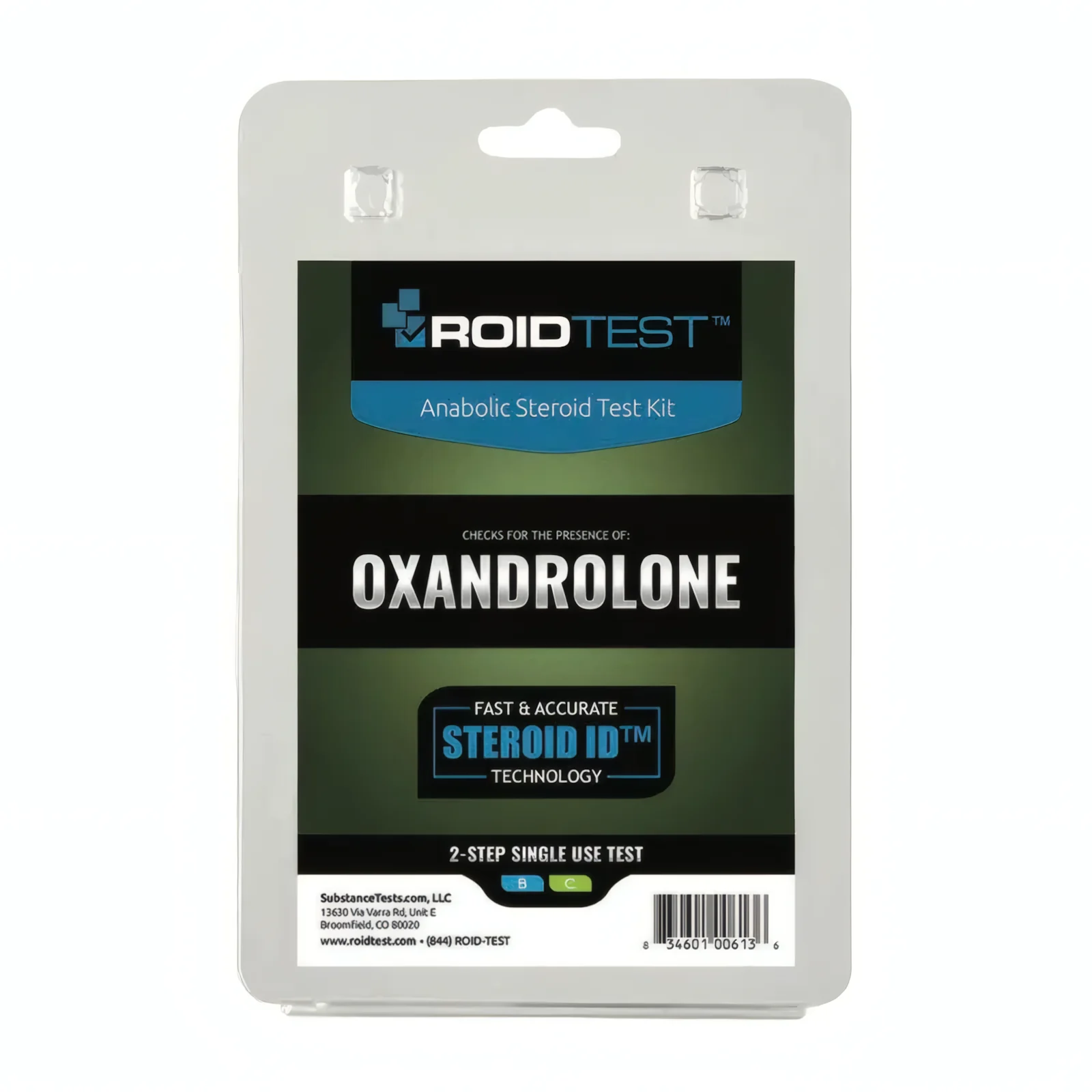 ROIDTEST voor identificatie van oxandrolon